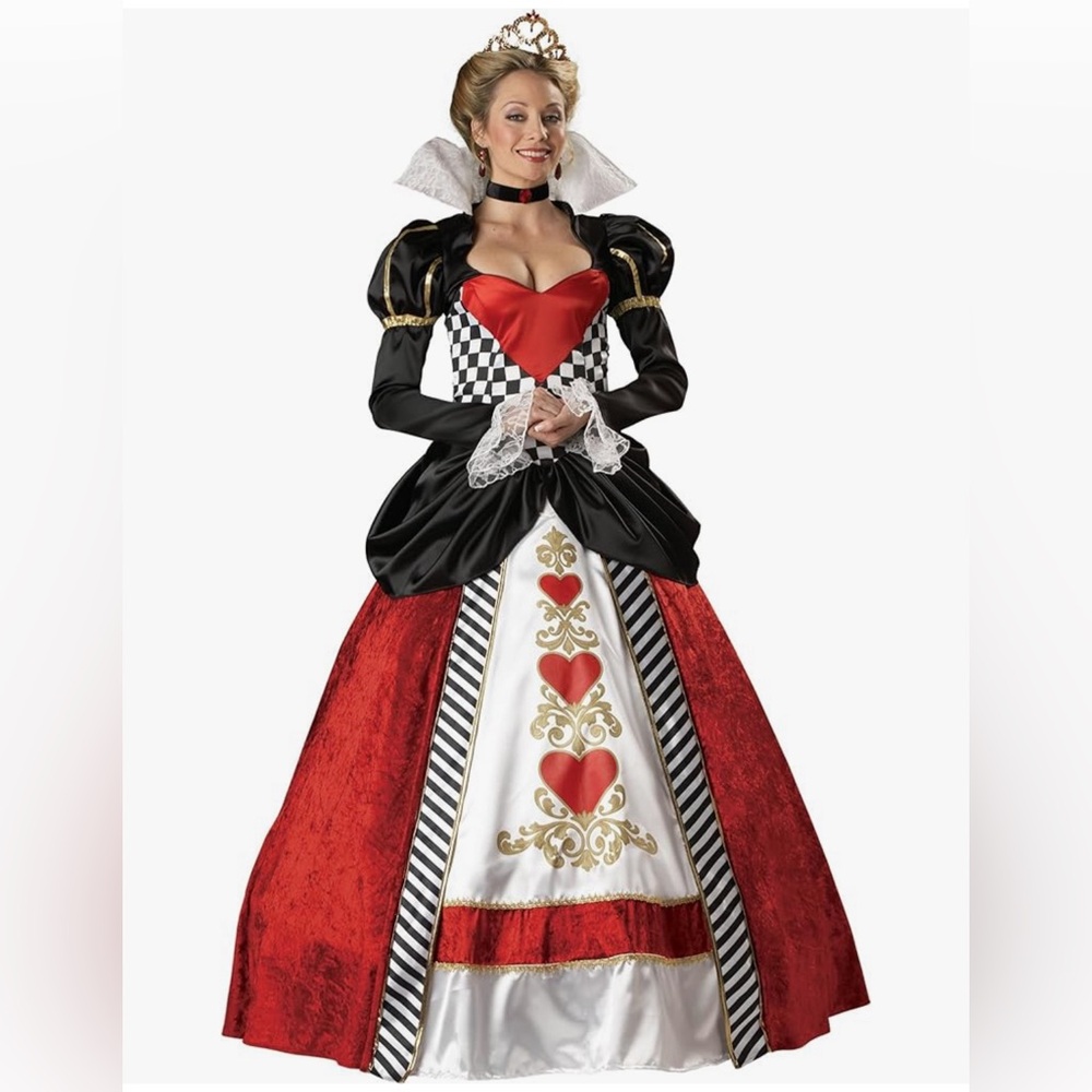 Deluxe Queen of Hearts Adult Costume